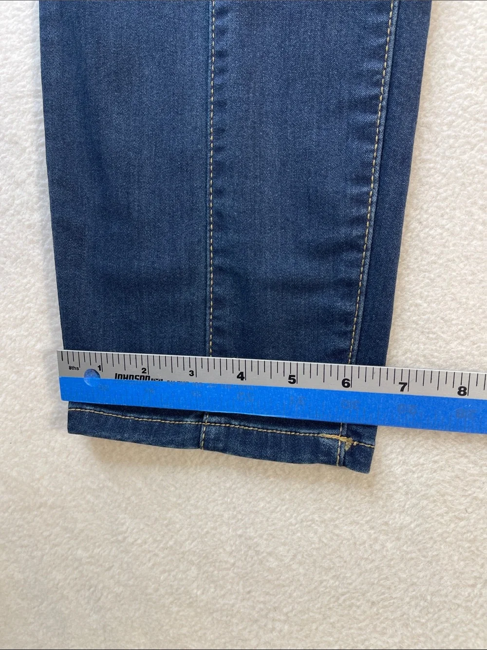 EST 1946 DENIM HIGH RISE JEGGING Dark Blue Women’s SIZE 16 W PULL ON NWT